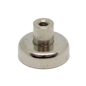 25MM X 8MM NEODYMIUM FEMALE THREADED POT