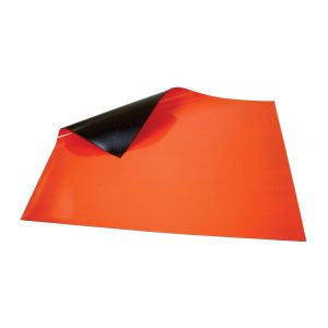 620MM X 500MM ORANGE MAGNETIC SHEET